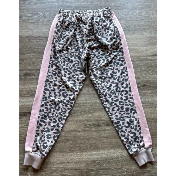Lularoe Jax Joggers Womens Size S Pink Leopard Print Drawstring Pocket UNICORN - Picture 3 of 6